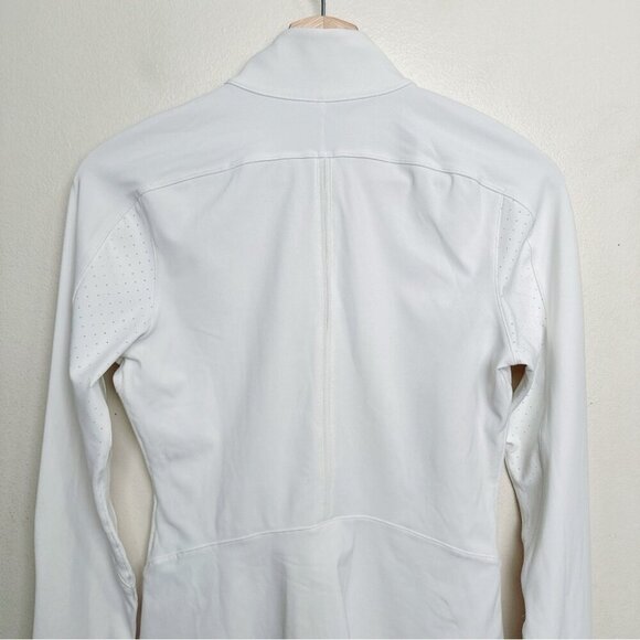 Lululemon Womens Size  6 Sleek Essentials Jacket White - Picture 10 of 16